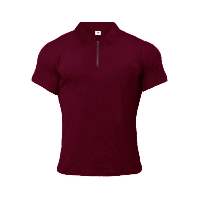 Summer Solid Polo Shirt Short Sleeve Tshirts