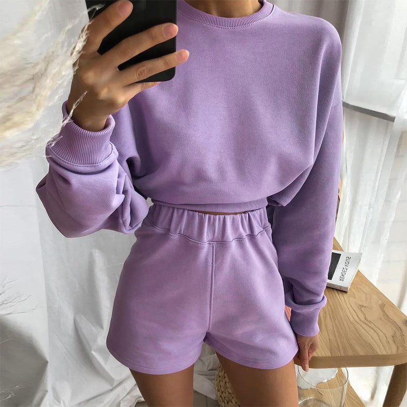 Women's Long Sleeve Pullover Suit