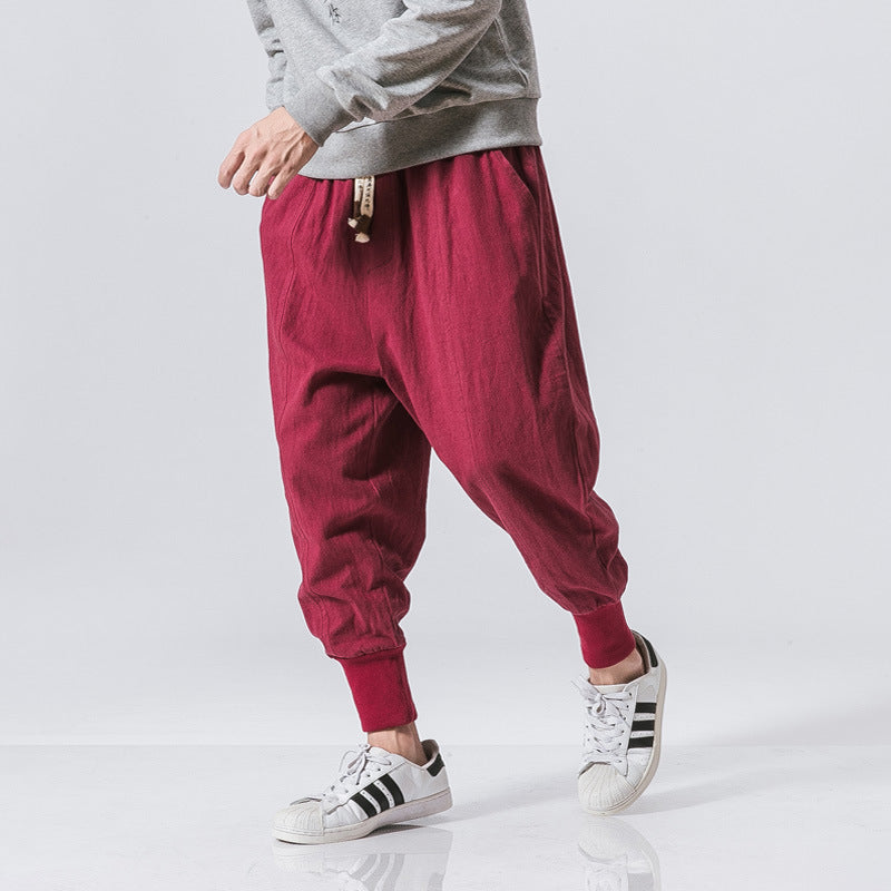 Men Streetwear Harem Pants