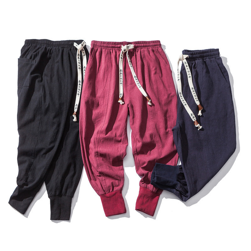 Men Streetwear Harem Pants