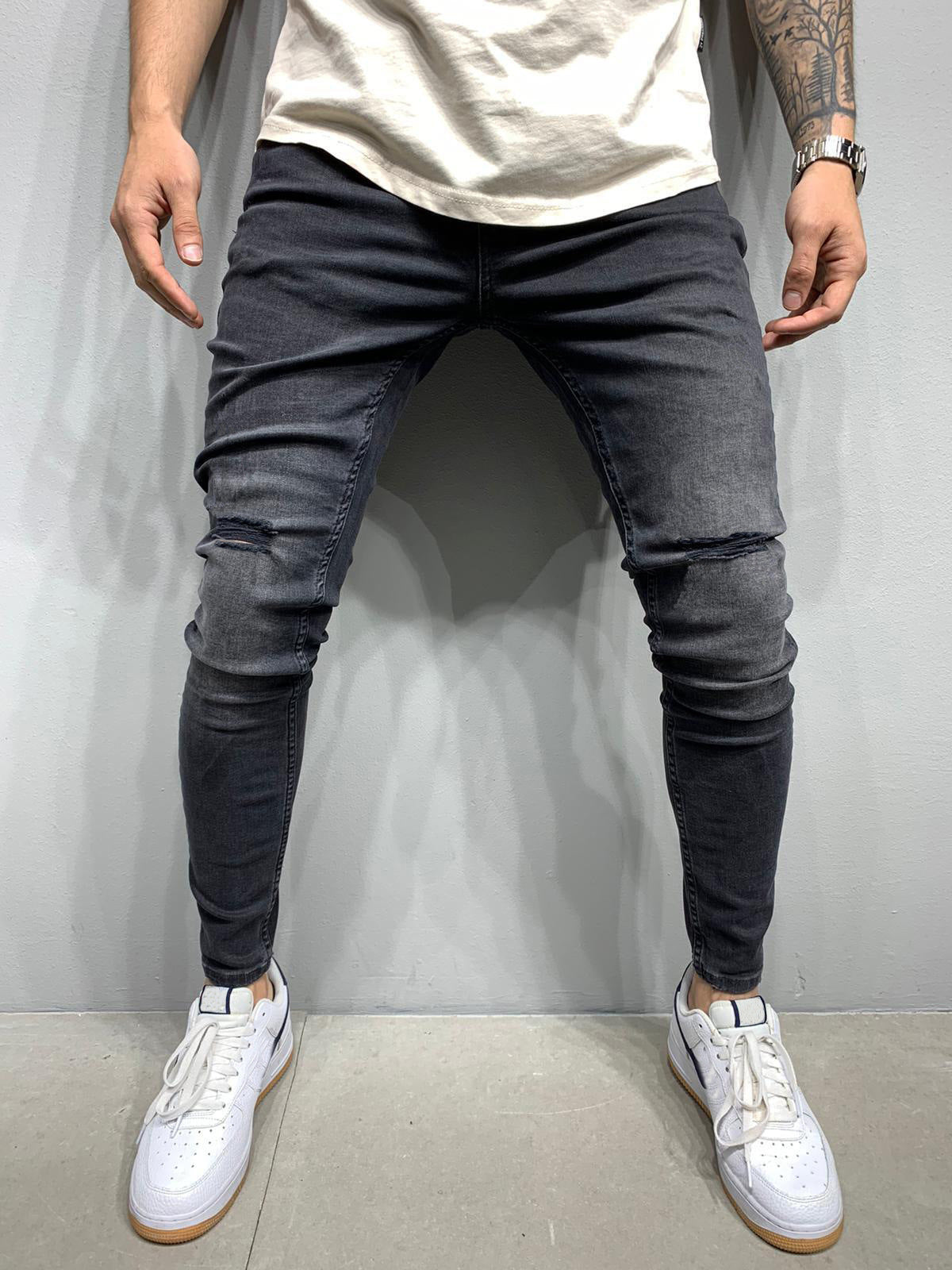 Men's Fashion Stretch Stiletto Jeans