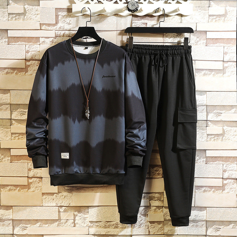 Men's Loose Sweater Suit