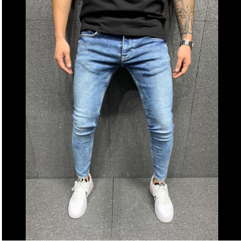 Men's Ripped Slim Fit Jeans