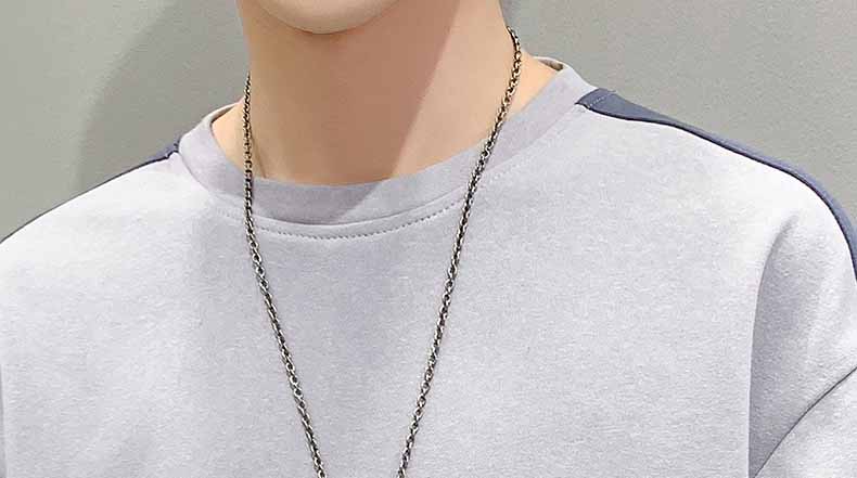 Men's Round Neck Casual Bottoming Shirt