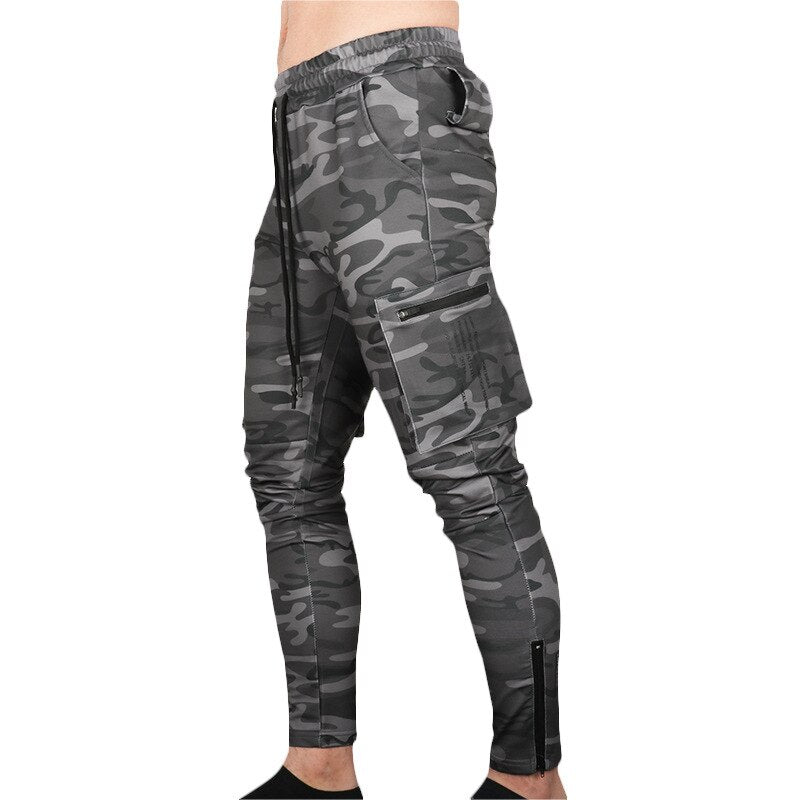 Men Sports Cargo Sweatpants