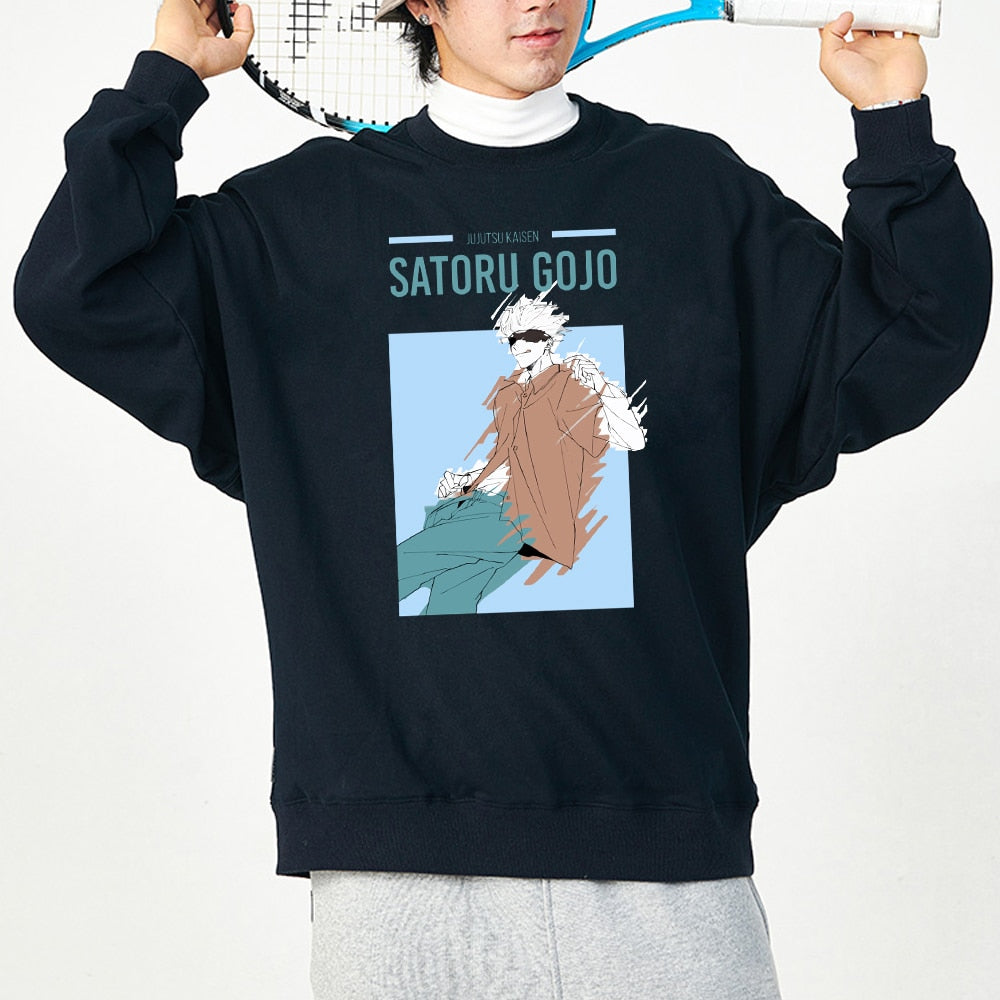 Satoru Gojo Anime Printed Sweatshirts