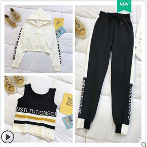 Three-piece Casual Sportswear Suit