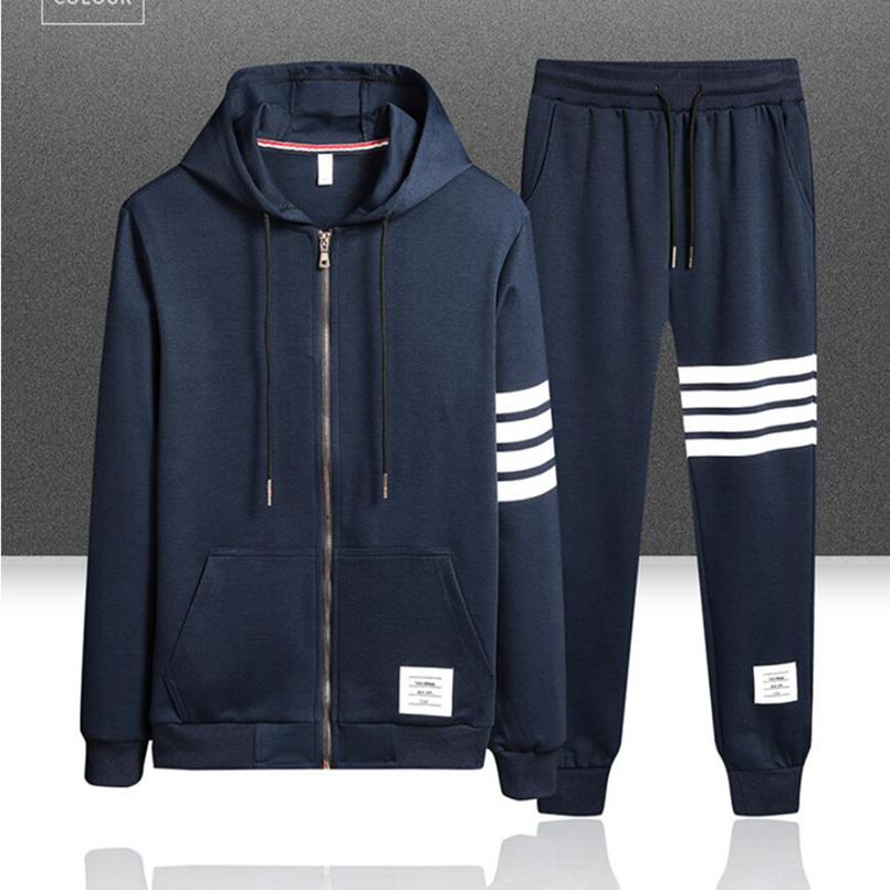 Male Two Piece Sets Sports Suit