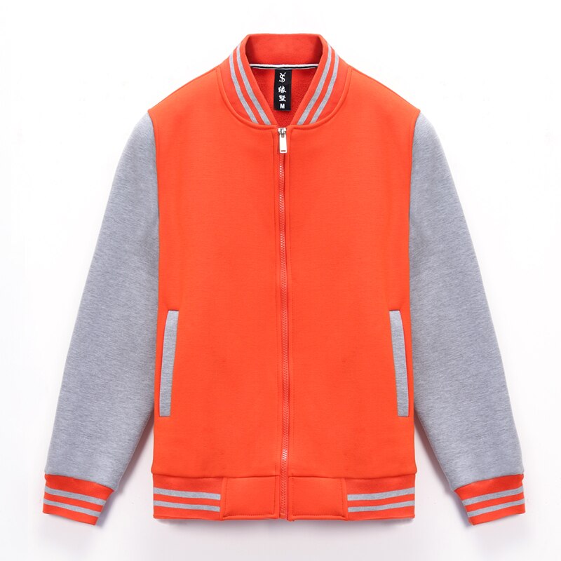 Winter Fleece Baseball Jackets