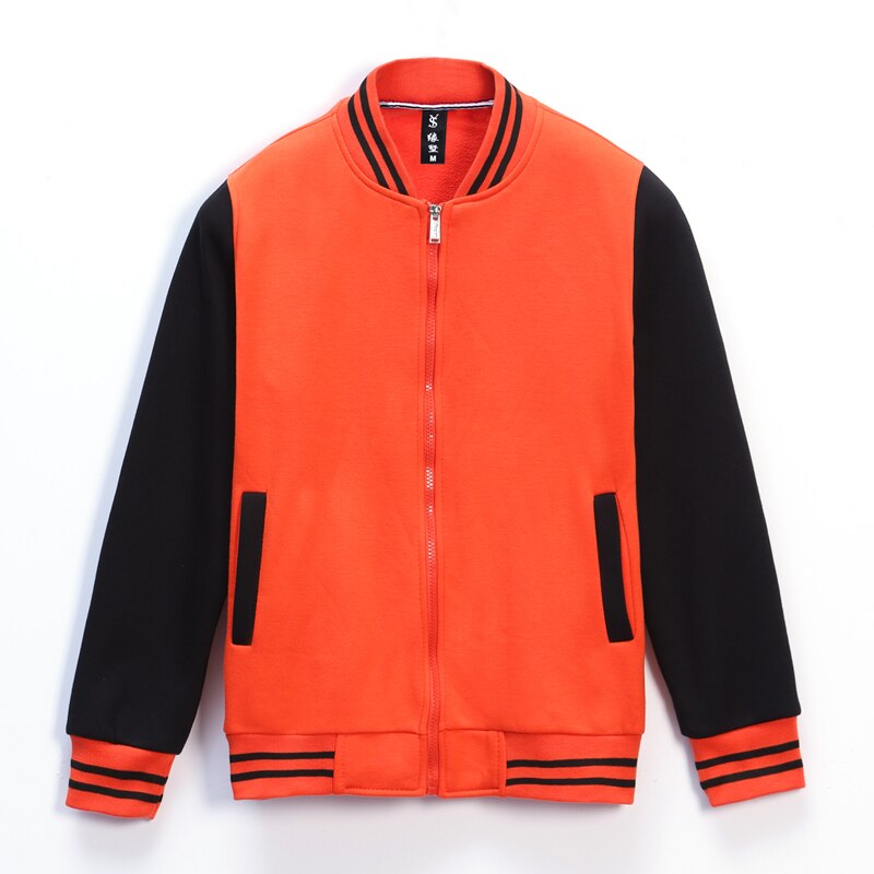 Winter Fleece Baseball Jackets