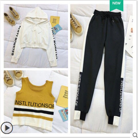 Three-piece Casual Sportswear Suit