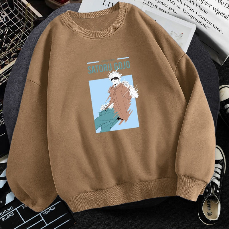 Satoru Gojo Anime Printed Sweatshirts