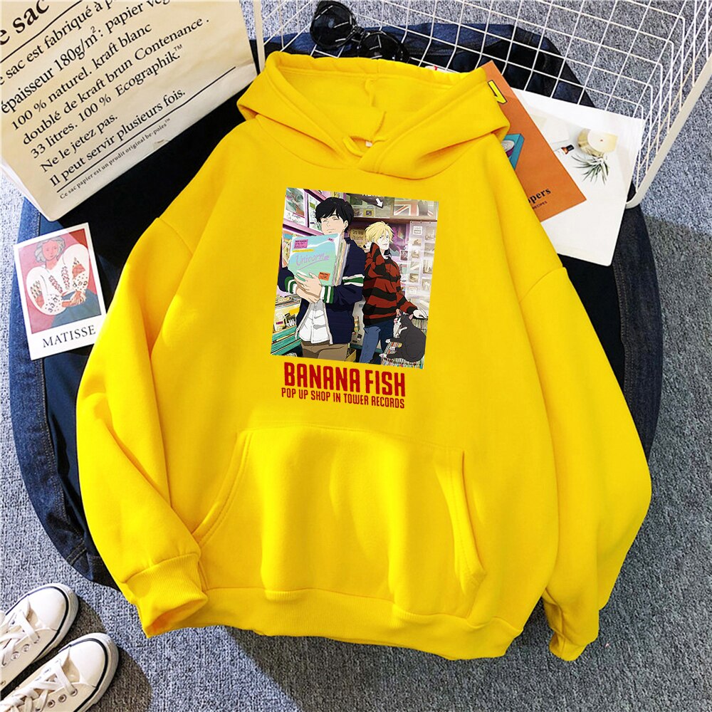 Anime Banana Fish Hoodies