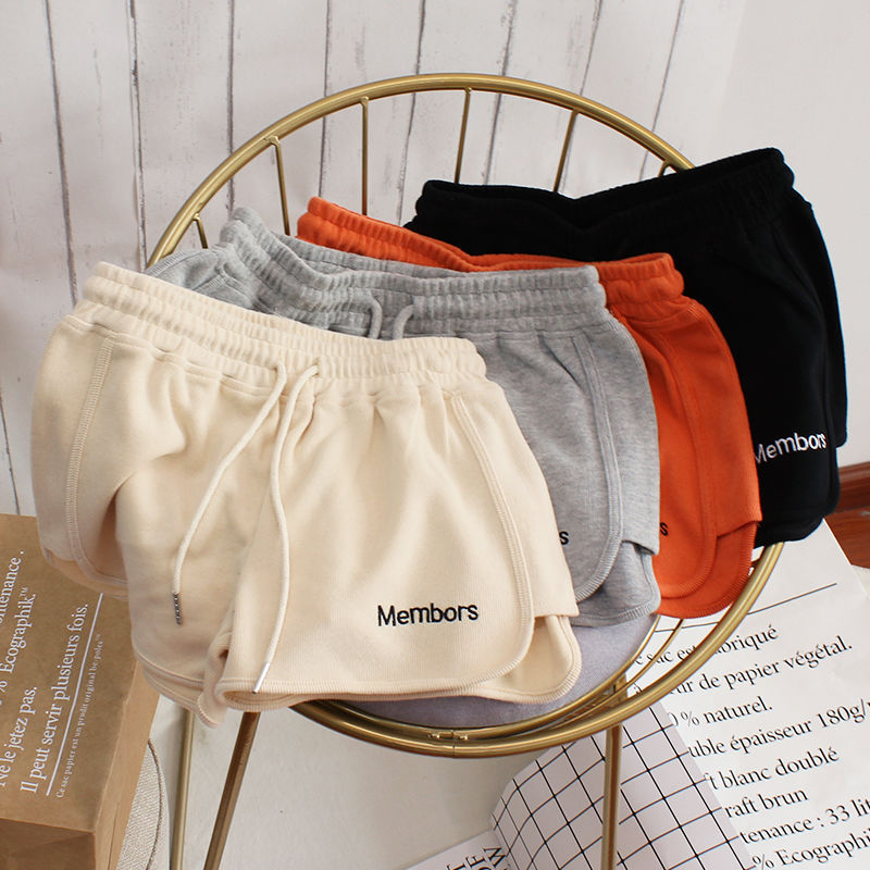 Workout Waistband Skinny Stretch Shorts