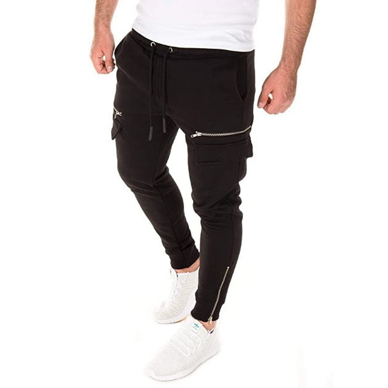 Zipper Pocket Trousers