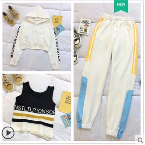 Three-piece Casual Sportswear Suit