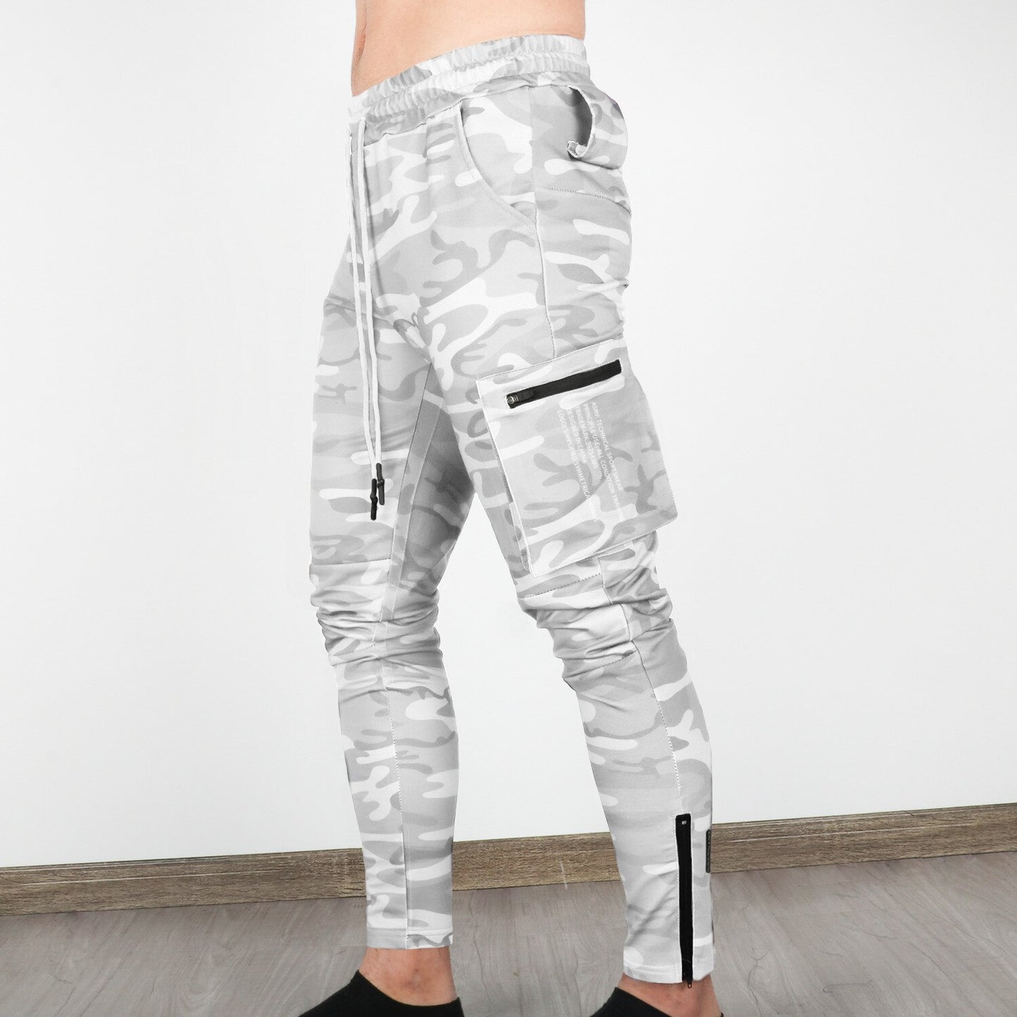 Men Sports Cargo Sweatpants