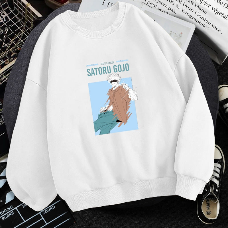 Satoru Gojo Anime Printed Sweatshirts