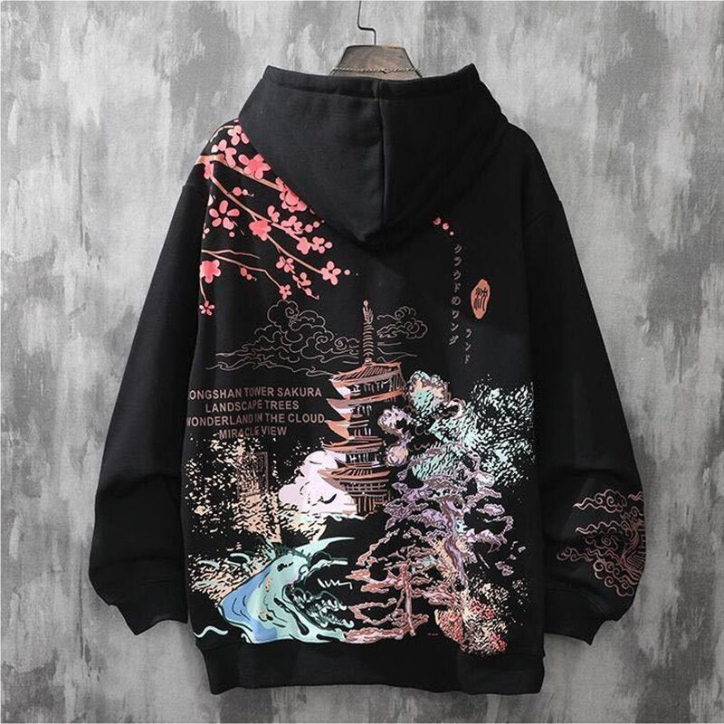 Harajuku style loose hoodie